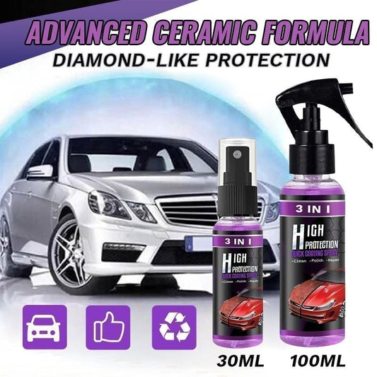 🔥3 in 1 High Protection Quick Car Coating Spray