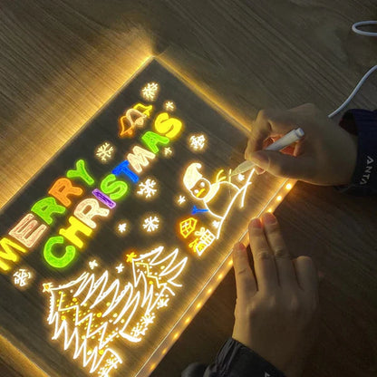 🎁The perfect gift for them🎁LED Note Board with Colors🎨