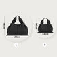 💁‍♀️2024 American hot-selling fashion multi-purpose women's dumpling bag👜
