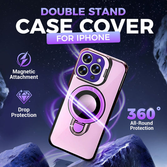 Double Stand Case Cover for iPhone——🔥Hot Sale 50% OFF