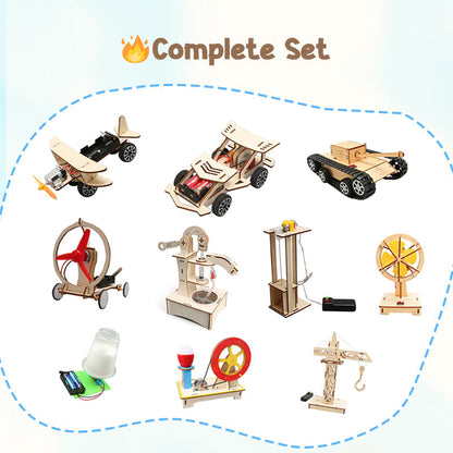 🔧 60% OFF NOW🧩 DIY Creative Handmade Tech Toys - Build & Learn with Electronic Components, Fun STEM Education for Kids 🚀📦