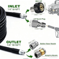 💦 70% OFF INSTANT! 🚿 5800PSI Sewer Jetter Kit - High-Pressure Nozzle & Hose for Clogged Drains/Pipes, Compatible with Most Pressure Washers 🔧📦