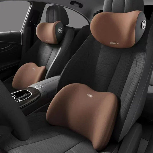 【Creative Gift】🔥Car Headrest Neck and Waist Pillow