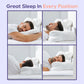 Ergonomic Memory Foam Cervical Pillow for Deep Sleep