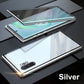 📱"Supports fingerprint unlock👆🔓Magnetic phone case with privacy screen for Samsung S21-S25 series