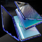 📱"Supports fingerprint unlock👆🔓Magnetic phone case with privacy screen for Samsung S21-S25 series