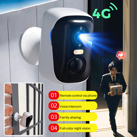 ✨Wireless night vision camera – Smart security around the clock