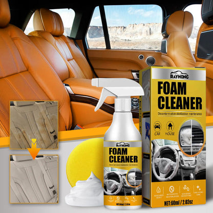 ⭐ 2026 Fan Favorite | Foam Cleaner Multi-Surface | Dash, Seats, Carpets 🧽🚙【-50%】