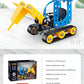 🔥2025 New Children's Educational Building Block Metal Assembly Toy ··Car/Construction Vehicle Assembly Screw and Nut Disassembly Model