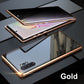 📱"Supports fingerprint unlock👆🔓Magnetic phone case with privacy screen for Samsung S21-S25 series