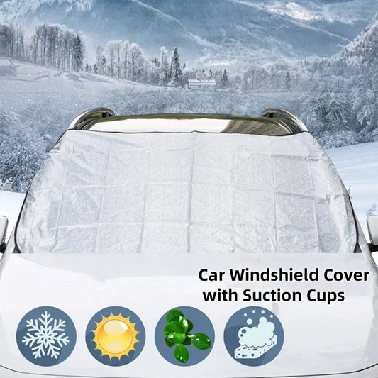 ⏳Limited-time 64% OFF⏰Car Windshield Cover with Suction Cups🚗🪟
