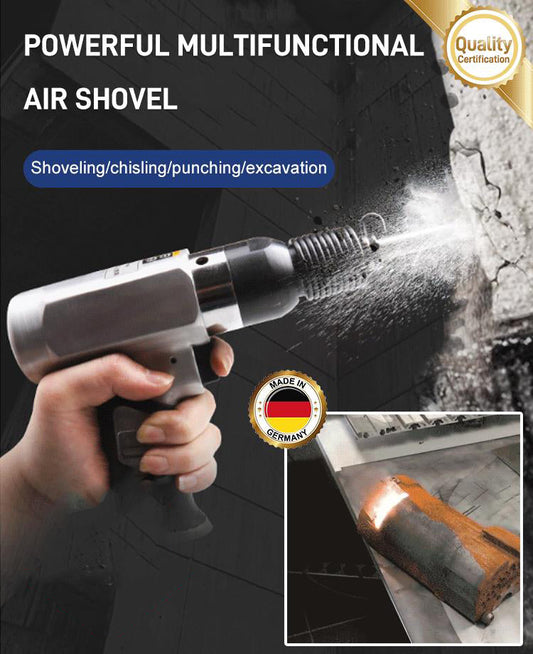 ⚒️Impact Derusting Pneumatic Chisel Vibrating Air Pick Spade Blade Derusting Gun