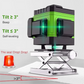 🔥Best Seller of the Year⏳Infrared Green Light Laser Level for Precision Work