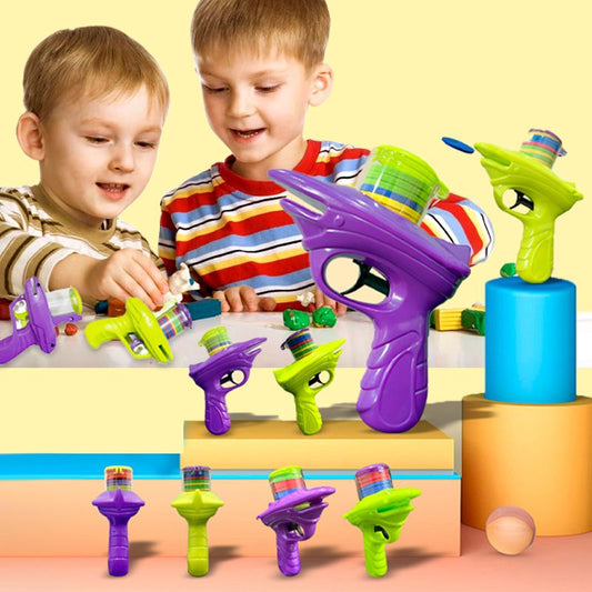 🎉Kid’s Gift! Mini Flying Disc Launcher Toy