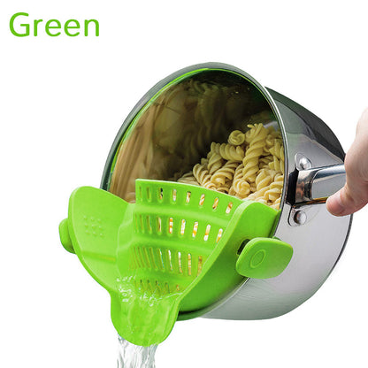 💥2024 HOT SALE 49% OFF💥Clip-On Silicone Strainer For Pots And Pans - A Must-Have At Home