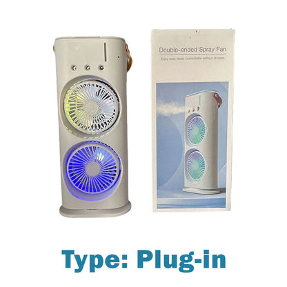 🔥Sommer-Schnäppchen🔥Oszillierender Turmventilator für den Schreibtisch mit Nebelfunktion