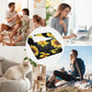 Soft Cozy Sunflower Cow Print Blanket for All Season