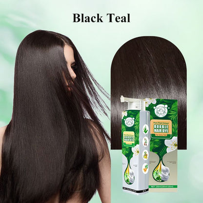 Pure Plant Extract Bubble Hair Dye For Gray Hair🔥Limited time buy more get more free offer🔥