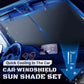 Auto Windschutzscheibe Sonnenschatten Set
