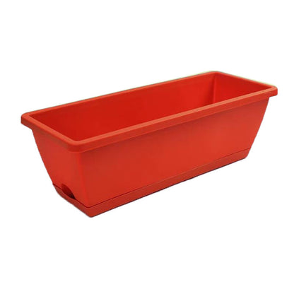 🌼Hot Sale🌼Rectangular Lazy Plastic Flower Pot, Suitable For Home Balcony