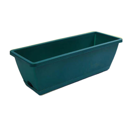 🌼Hot Sale🌼Rectangular Lazy Plastic Flower Pot, Suitable For Home Balcony