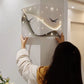 No-Drill Minimalist Double-Sided Wall Clock Set