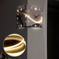 No-Drill Minimalist Double-Sided Wall Clock Set