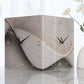 No-Drill Minimalist Double-Sided Wall Clock Set