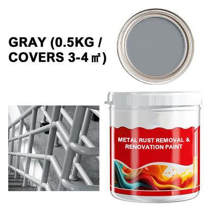 🔥New Upgrade🔥Metal Rust Removal & Renovation Paint