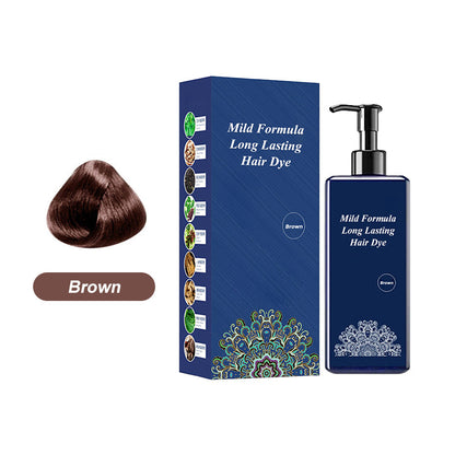 🎅Christmas Pre-sale🎁Plant-Based Hair Coloring Cream - Mild Formula Long Lasting