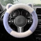 ⏰Universal Non-slip Soft Cute Cat Ears Plush Steering Wheel Cover🐼😽