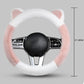 ⏰Universal Non-slip Soft Cute Cat Ears Plush Steering Wheel Cover🐼😽