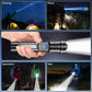 💥LAST DAY SALE 50% OFF💥Outdoor lighting white laser flashlight with cob warning side work light