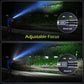 💥LAST DAY SALE 50% OFF💥Outdoor lighting white laser flashlight with cob warning side work light
