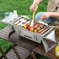 🔥Hot Sale 50% 0FF🔥Stainless Steel Folding Outdoor Barbecue（The more you buy, the higher the discount）