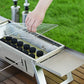 🔥Hot Sale 50% 0FF🔥Stainless Steel Folding Outdoor Barbecue（The more you buy, the higher the discount）