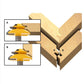 🎁HOT SALES ⏳Heavy-Duty 45 Degree Lock Miter Bit – For Flawless Woodworking Joints