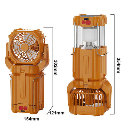 💖Limited Time 50% OFF💡Solar LED Strong Light Outdoor Fan Lantern🔋