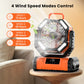 🔥Hot Sale 50% OFF🎁Portable Oscillating Fan with Remote Control