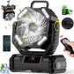 🔥Hot Sale 50% OFF🎁Portable Oscillating Fan with Remote Control