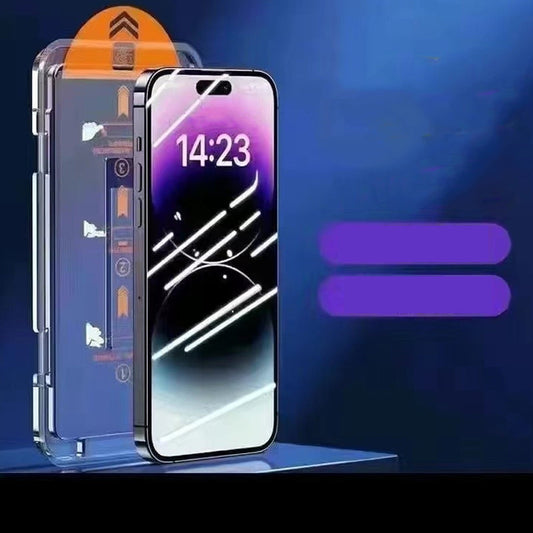 🔥HD/Anti-Peeping Tempered Glass Screen Protector with Auto Dust-Elimination Installation