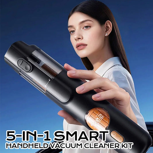 👉5-in-1 Smart Handheld Vacuum Cleaner Kit