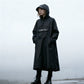 🔥Waterproof Long Raincoat with Hood for Scooter🌧️
