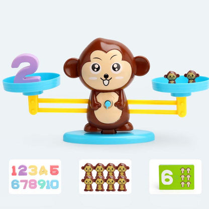 🔥Christmas Best Gift🎁Kids' Cartoon Animal Balance Scale Toy Set