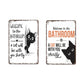 🔥Cute Cat Bathroom Decor Sign