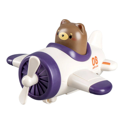 🔥Kid’s Press-and-Go Animal Airplane Toy 