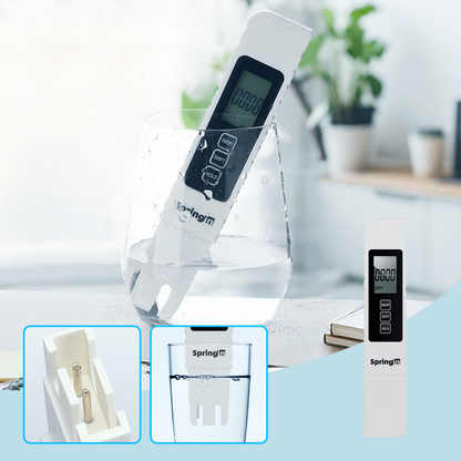 💧3-in-1 TDS Water Quality Tester - Measures pH, Chlorine, and Hardness with LCD Display for Pools and Aquariums 🌊