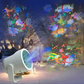 ⏳Limited-time 50% off⏰Magical Christmas USB LED Projection Light – 12+ Festive Patterns, Plug & Play for Home/Party Decor🎅🎄