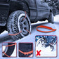 🔥2025 Winter Hot Sale🔥Universal Reusable Anti-skid Nylon Tire Chains