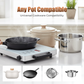 🔥High-Power Single Burner Electric Ceramic Cooktop